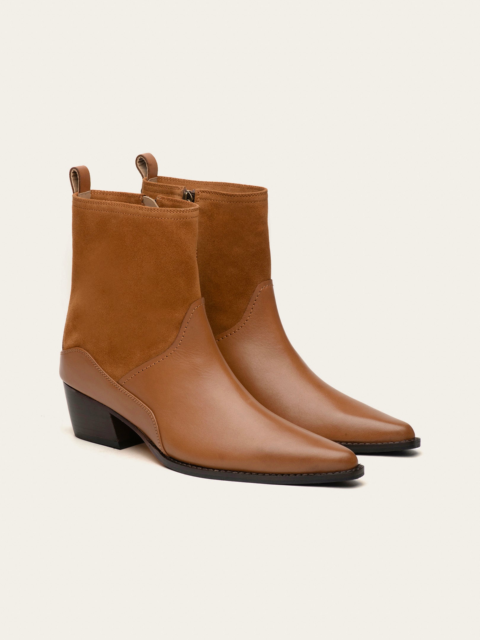 Zephyr Easy Western Boot - Tan